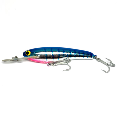 Mad Mullet 4" Deep - Blue / Silver