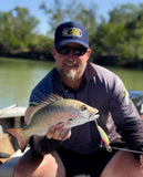 Mad Mullet 3" Deep - Lime Tiger