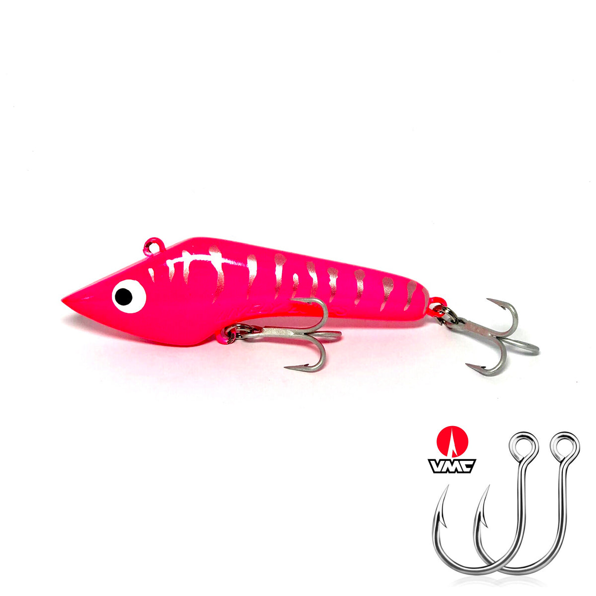4" Mack Bait - Pink / Silver
