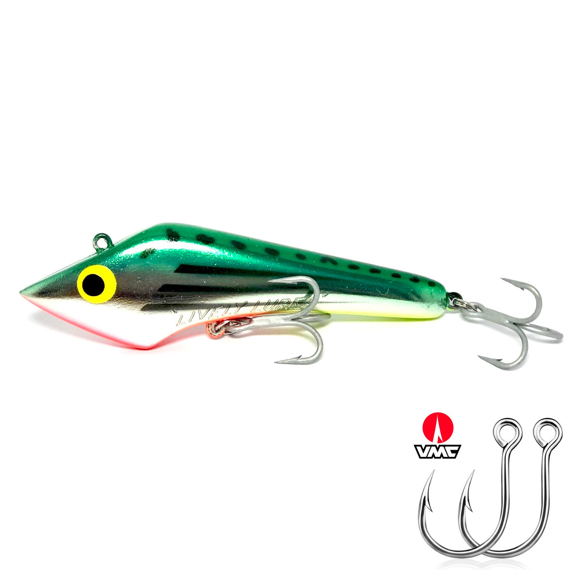 5" Mack Bait - Green Bonito