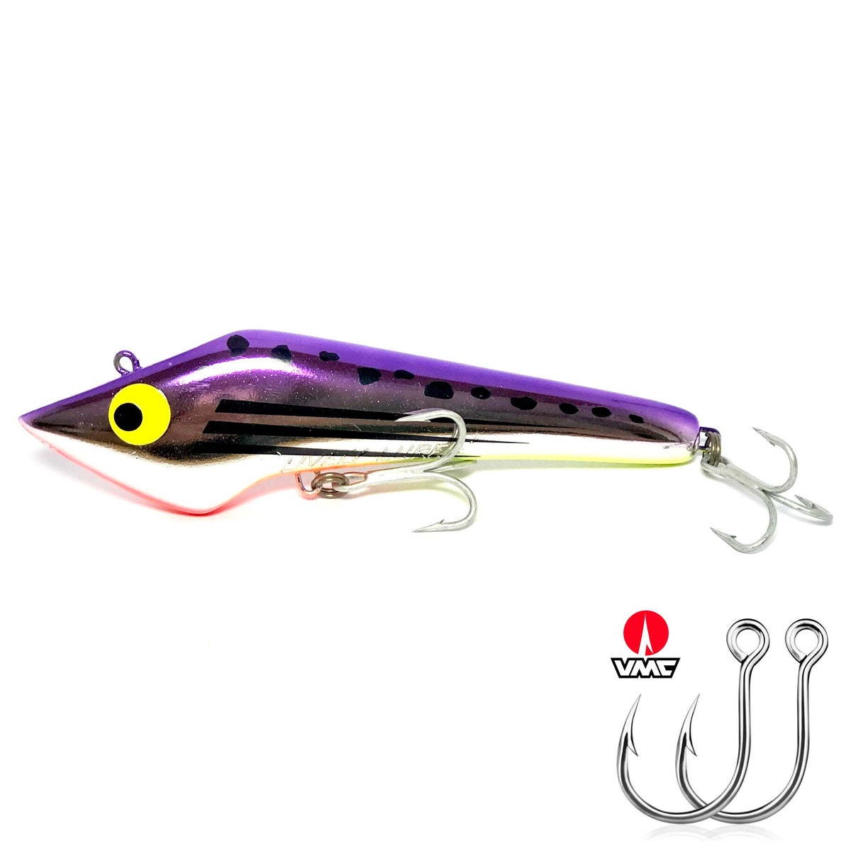 7" Mack Bait - Purple Bonito
