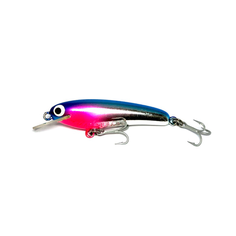 Mad Mullet 2.5" Shallow - Blue / Pink Head