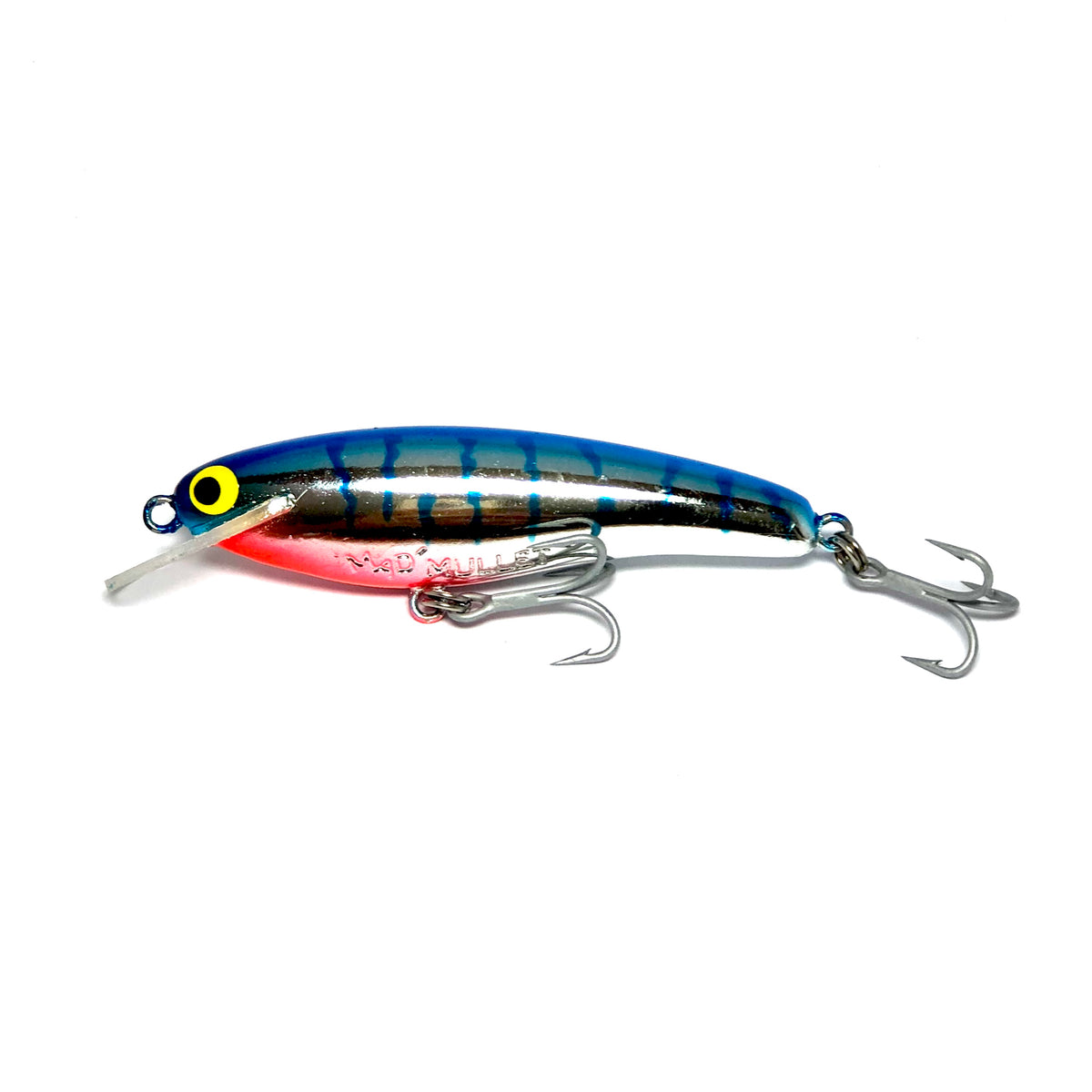 Mad Mullet 3" Shallow - Blue / Silver
