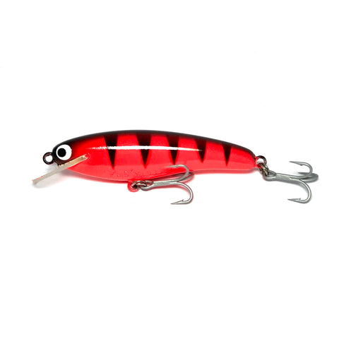 Mad Mullet 3" Shallow - Fluro Red