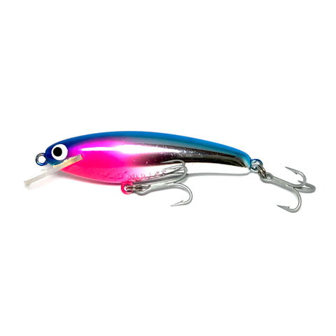 Mad Mullet 3" Shallow - Blue / Pink Head