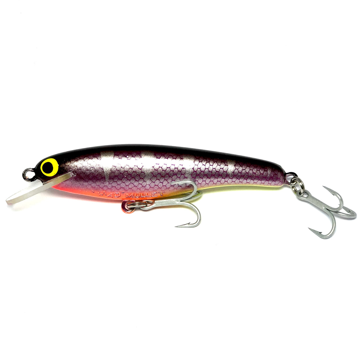 Mad Mullet 4" Shallow - Purple / Silver