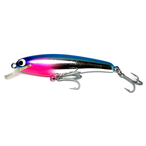 Mad Mullet 4" Shallow - Blue / Pink Head