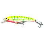 Mad Mullet 4" Shallow - Lime Tiger
