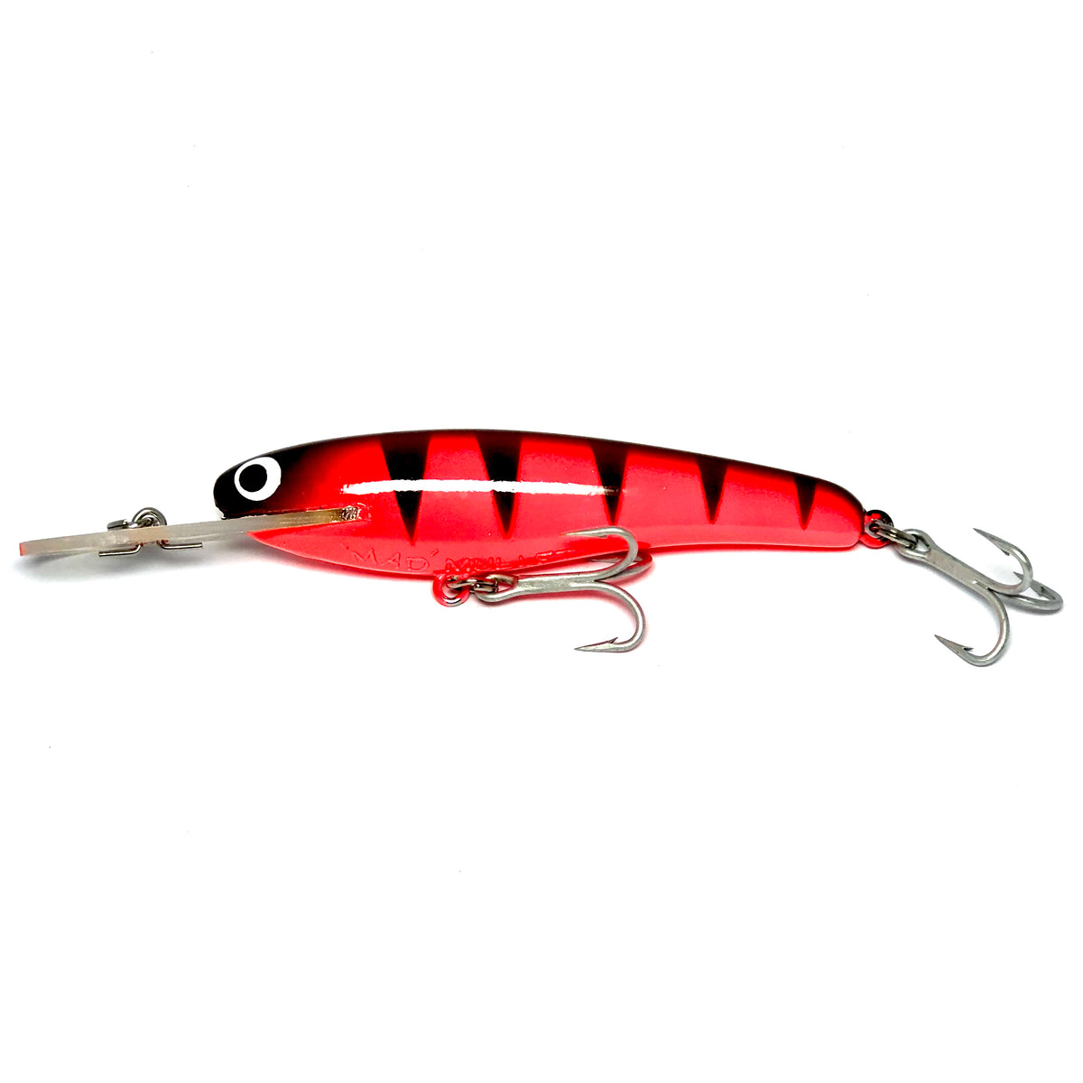 Mad Mullet 4" Deep - Fluro Red