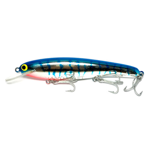 Mad Mullet 6" Shallow - Blue / Silver