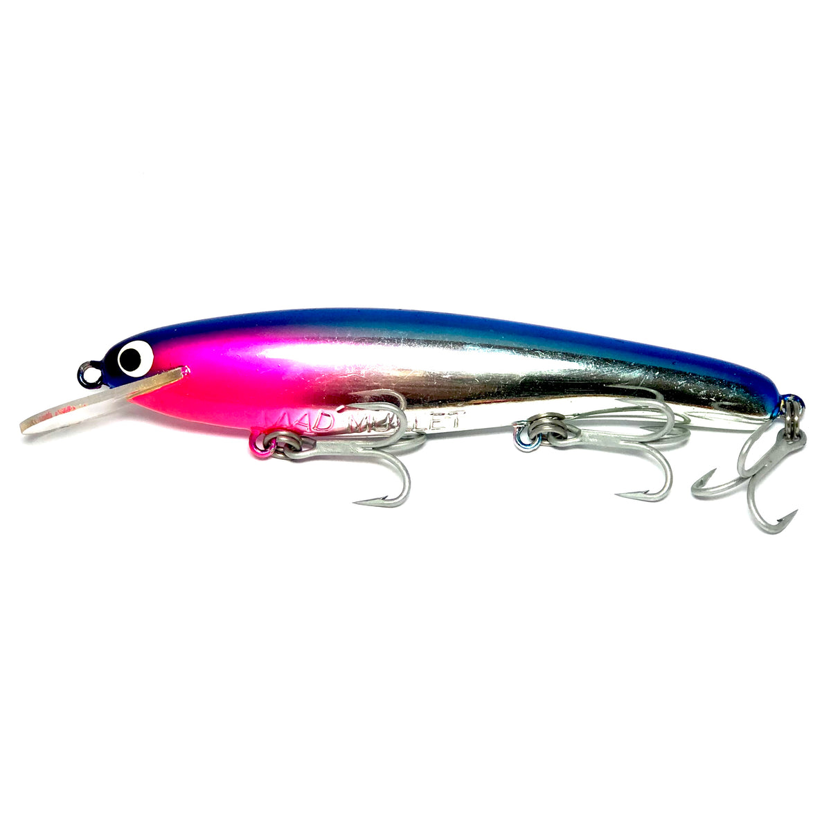 Mad Mullet 6" Shallow - Blue / Pink Head