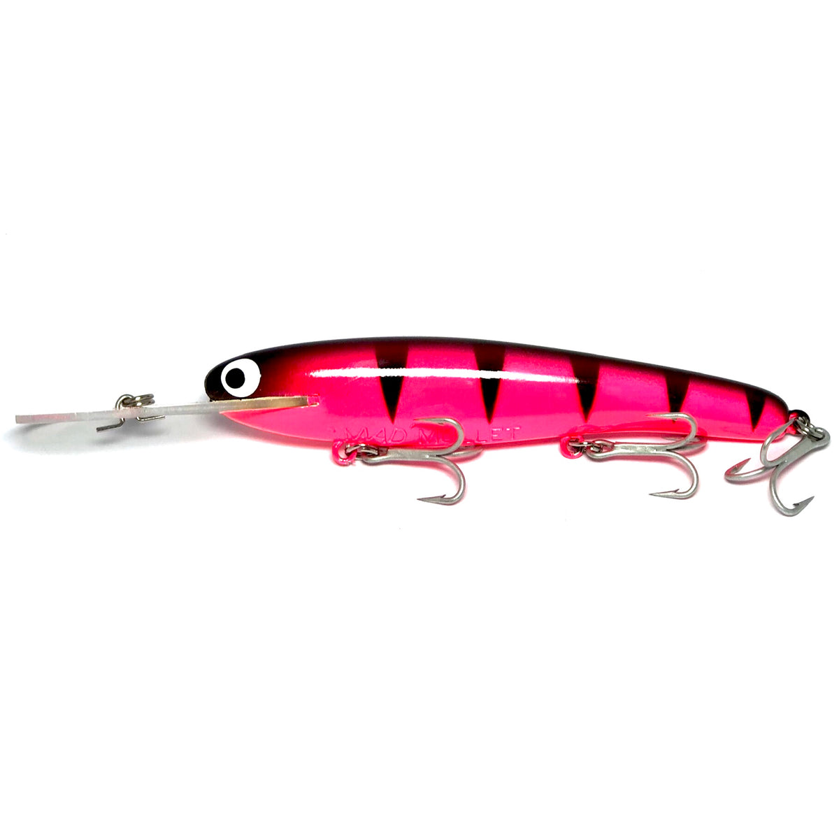 Mad Mullet 6" Deep - Fluro Red