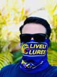 NEW Lively Lures Logo - Fishing Face Mask